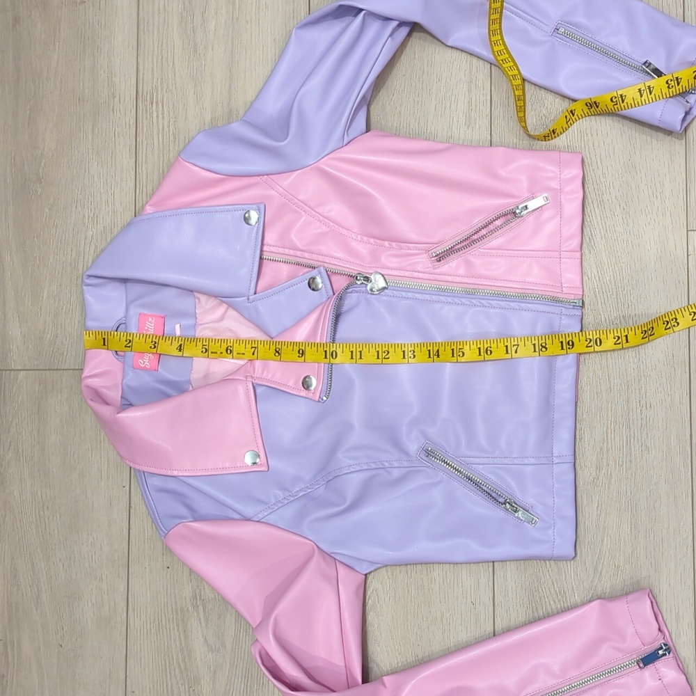 Dolls Kill Pastel Vegan Moto Jacket - Picture 9 of 9